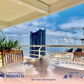 2 rooms in luxury residence bordering Monaco