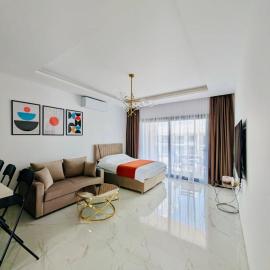 Modern Luxury Apartment, hotell sihtkohas Aglantzia