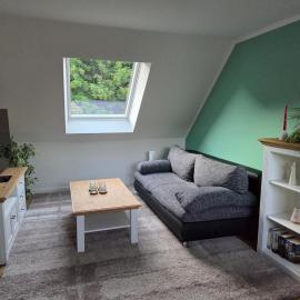 Gemütliche Wohnung mit bis zu vier Schlafplätzen, готель у місті Брамше