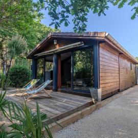 Charmant chalet proche Hossegor, khách sạn ở Saubion