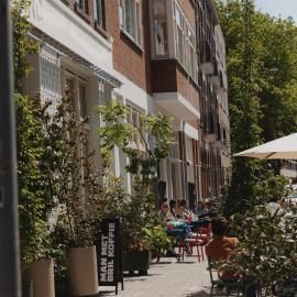 Man Met Bril Koffie Hotel, hotel Rotterdamban