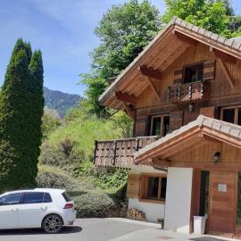 8-Person Chalet with Hot Tub in Portes du Soleil