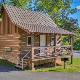 Studio Cabin with Loft near Smoky Mountains
