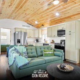 The Lodges at Eden Reserve - Cabin Loop - Near Ark、ウィリアムズタウンのホテル