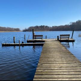Ferienwohnung Seeperle mit Seeblick, отель в городе Lalendorf