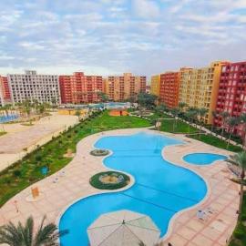 Golf porto marina pool view, hotel a El Alamein