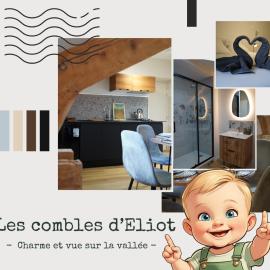 Les Combles d'Éliot - Charme sur la vallée