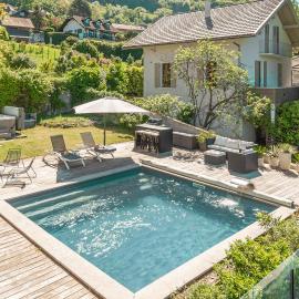 M062 Jolie villa Veyrier-du-lac avec Jacuzzi et vue sur lac