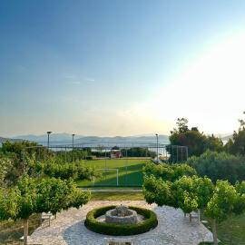 Seaside Villa with Private Football Pitch