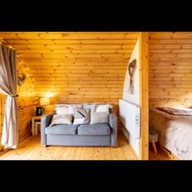 Jacob's Den Cosy pod with hot tub