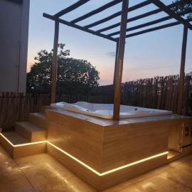 Paraíso dos Lençóis casa 08 Atins Hidromassagem e 4 suítes, hôtel à Atins