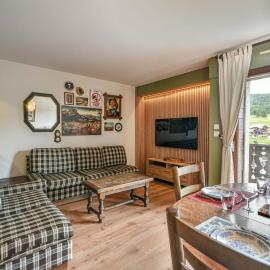 Duplex T3 aux Gets - 5 pers, vue panoramique, balcon, parking, WiFi - FR-1-685-24