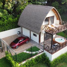 Tropical paradise, deluxe duplex cabin, hotel v destinaci Anapoima