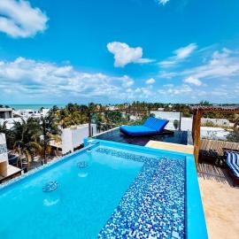 Agua Azul Chicxulub Puerto, hotel en Chicxulub