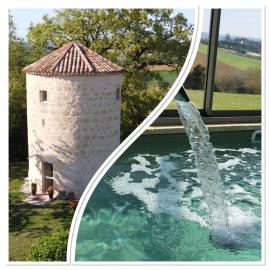 Domaine Léa Chanflaur - Spa - Le moulin de la jalousie, hotel di Terraube