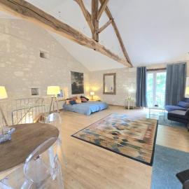 Appartement confortable au cœur de Brantôme, terrasse privée - FR-1-616-487