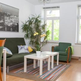Ferienwohnung Leipzig Nord-Ost, viešbutis Leipcige