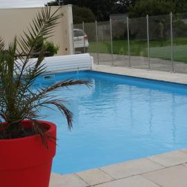 gite sur la côte d'albâtre Piscine chauffée plein de charme Ganzeville Fécamp près d'Etretat le domaine de la roquette