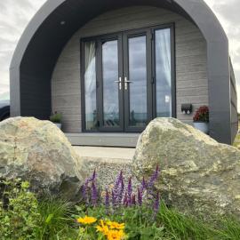 Seaview luxury pod, hotell sihtkohas Garrabost