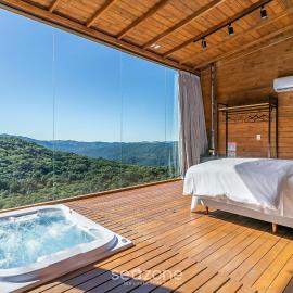 Cabana com vista Serra Catarinense VST023