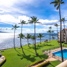 Oceanfront Penthouse at Maalaea in South Maui