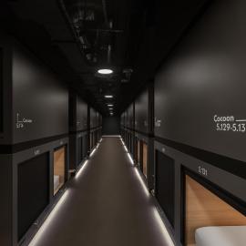 Zedwell Capsule Hotel Piccadilly Circus，倫敦的飯店