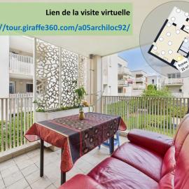 CosyHome in Paris, gare et terrasse