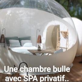 Dormir dans une bulle Grandiose, avec Spa, la tête dans les étoiles, hotell sihtkohas Six-Fours-les-Plages