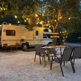 Calakmul Momotoh Camper, hotel Xpujilban