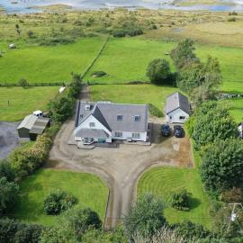 Detached house enjoying amazing views of Burren mountain