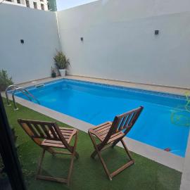 Family apartment with pool