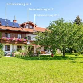 Zaißlhäusl Hof - mit Chiemgaukarte, khách sạn ở Übersee