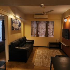 2BR Flat with Pool and Balcony near Cochin Airport