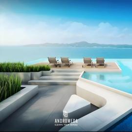 High Floor Beachfront 1 BR Condo with Scenic View