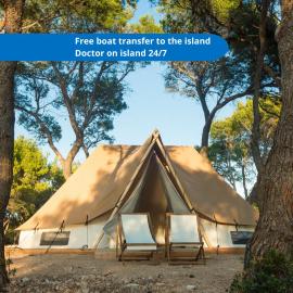 시베니크에 위치한 호텔 O-Tents by Obonjan Island Resort