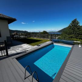 Ferienhaus Moser mit Pool, hotel in Nachdemsee