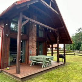 Ostoja Bukowo- kaszubski domek Leśna Przystań, hotel a Borowy Młyn