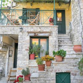 Fioro Karya Village Stone House, hotel a Kariá