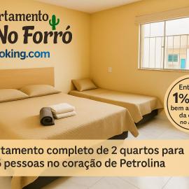 Apartamento inteiro Pé No Forró