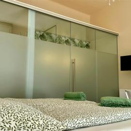 Smaragd, Apartment im Zentrum am Fluss, Balkon