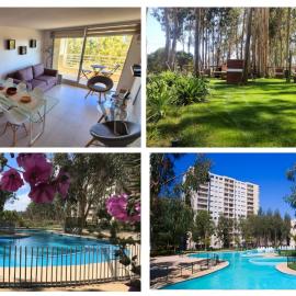 VR | Algarrobo Mirasol/parking/10min playa/piscina