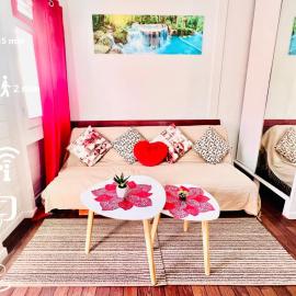 L'Amour, studio cosy avec balcon en centre-ville