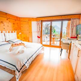 Villars-sur-Ollon में, होटल Clouds Studio Alpin Luxury View and Pool