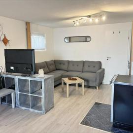 Ferienwohnung Rhön mit Terrasse im Grünen