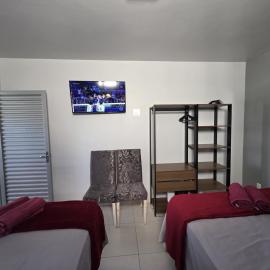Suíte3 Individual Mobiliada com Ar Wi-Fi e Garagem - Tudo Exclusivo