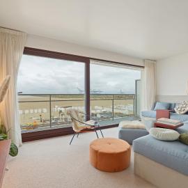 - Simona - Exclusief, architecturaal zeezicht app – hotel w Brugii