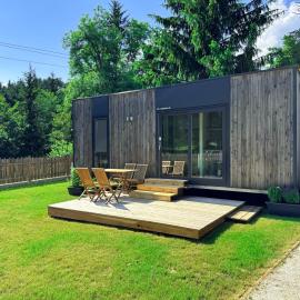 Tiny House am ruhigen Forstsee