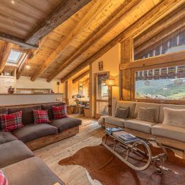 Casa Verocip, with panoramic balcony on Dolomites