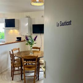 Ravenoville에 위치한 호텔 Gîtes de la Mouette - Le Sauticot 4-5 personnes