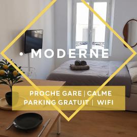 Studio Neuf et Moderne St-Dié - Calme - Wifi - 2 min Gare - Parking Gratuit Proche, Hotel in Saint-Dié-des-Vosges
